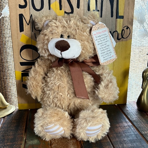 Get Your Hands on a Ganz Campbell Teddy Bear 13”Plush Stuffed Animal Hug Me 🐻 - Picture 3 of 17